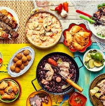 Jantar temático brasileiro