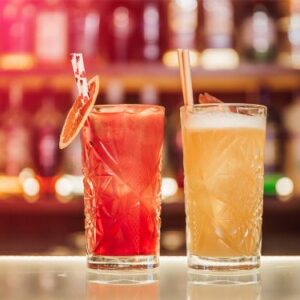 Drink de boas vindas ao Hotel
